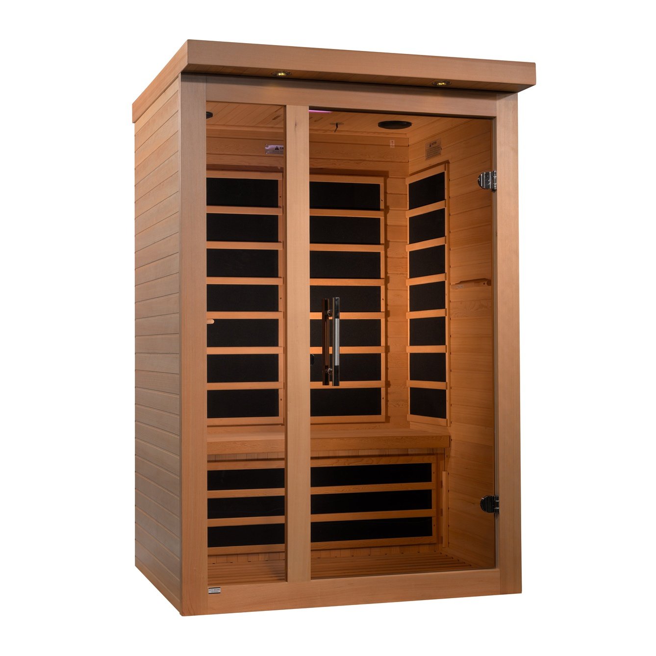 Dynamic Saunas Llumeneres 2-person Ultra Low EMF FAR Infrared Sauna