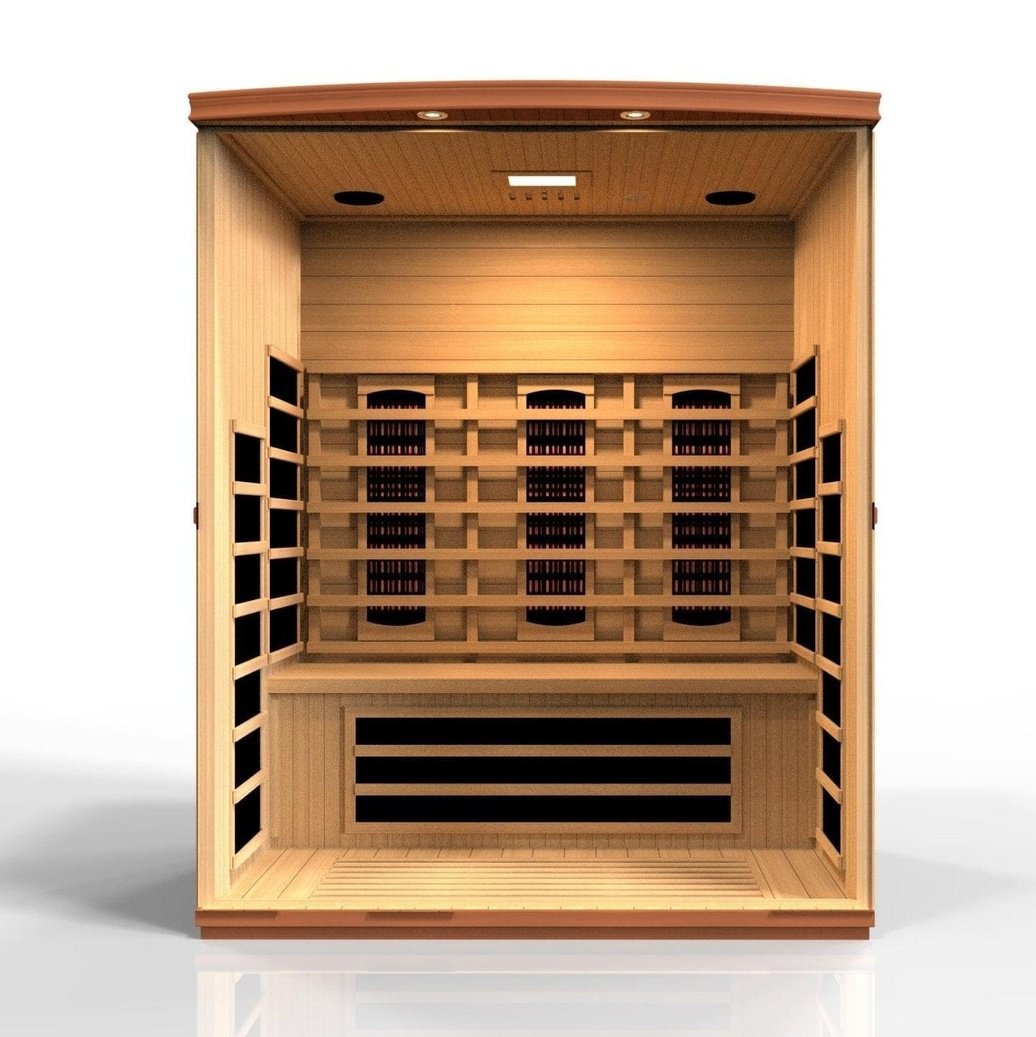 Dynamic Saunas Lugano 3-Person Full Spectrum FAR Infrared Sauna