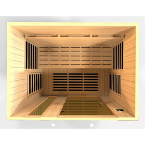 Dynamic Saunas Lugano 3-Person Full Spectrum FAR Infrared Sauna