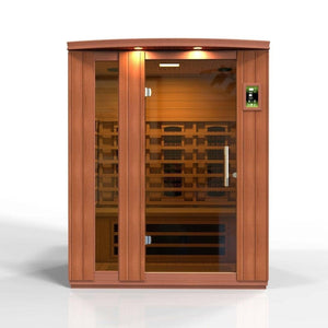 Dynamic Saunas Lugano 3-Person Full Spectrum FAR Infrared Sauna