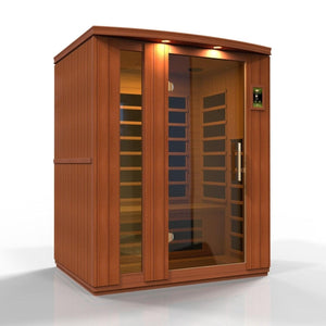 Dynamic Saunas Lugano 3-Person Low EMF FAR Infrared Sauna