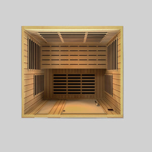 Dynamic Saunas Lugano 3-Person Low EMF FAR Infrared Sauna