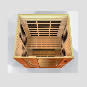 Dynamic Saunas Lugano 3-Person Low EMF FAR Infrared Sauna