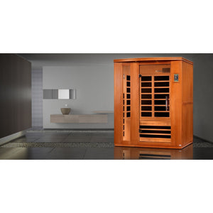 Dynamic Saunas Lugano Elite 3-Person Ultra-Low EMF FAR Infrared Sauna