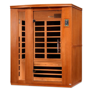 Dynamic Saunas Lugano Elite 3-Person Ultra-Low EMF FAR Infrared Sauna