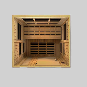 Dynamic Saunas Lugano Elite 3-Person Ultra-Low EMF FAR Infrared Sauna