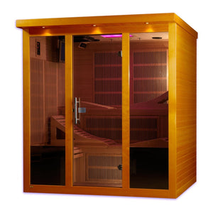 Dynamic Saunas Monaco 6-Person Ultra-Low EMF FAR Infrared Sauna