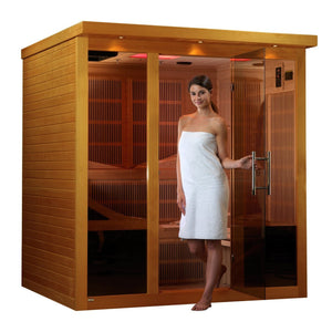 Dynamic Saunas Monaco 6-Person Ultra-Low EMF FAR Infrared Sauna