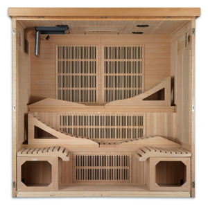 Dynamic Saunas Monaco 6-Person Ultra-Low EMF FAR Infrared Sauna