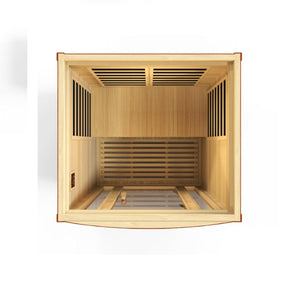 Dynamic Saunas San Marino 2-Person Low EMF FAR Infrared Sauna