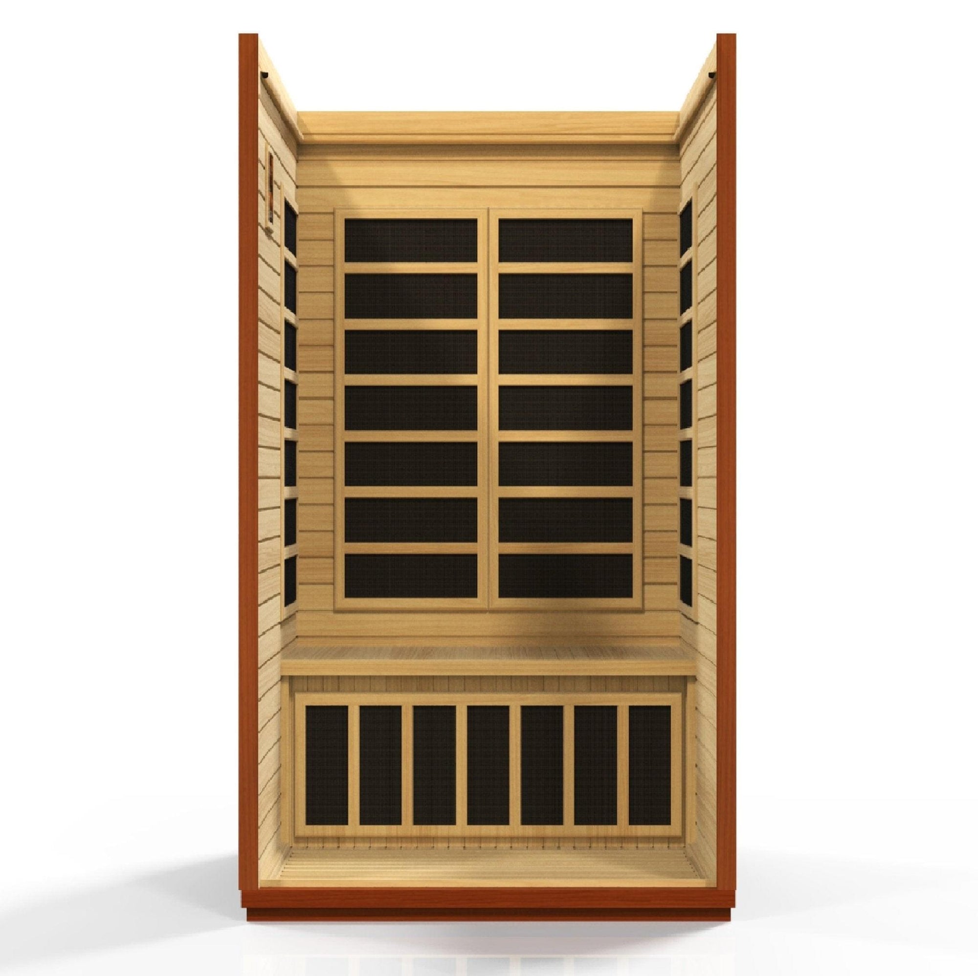 Dynamic Saunas San Marino 2-Person Low EMF FAR Infrared Sauna