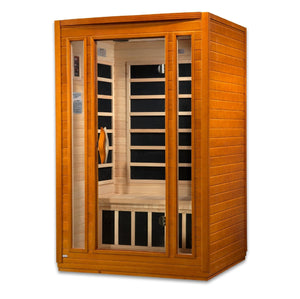 Dynamic Saunas San Marino 2-Person Low EMF FAR Infrared Sauna