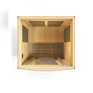 Dynamic Saunas San Marino 2-person Ultra-Low EMF FAR Infrared Sauna