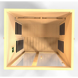 Dynamic Saunas Santiago 2-Person Full Spectrum FAR Infrared Sauna