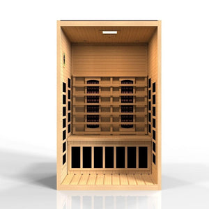 Dynamic Saunas Santiago 2-Person Full Spectrum FAR Infrared Sauna