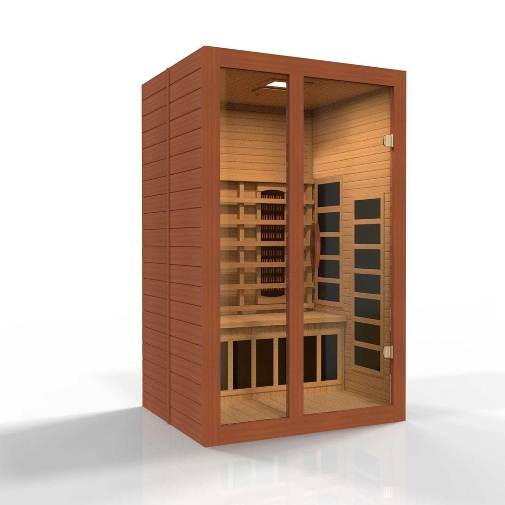 Dynamic Saunas Santiago 2-Person Full Spectrum FAR Infrared Sauna