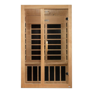 Dynamic Saunas Santiago 2-Person Low EMF FAR Infrared Sauna