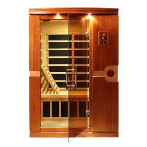 Dynamic Saunas Venice 2-Person Low EMF FAR Infrared Sauna