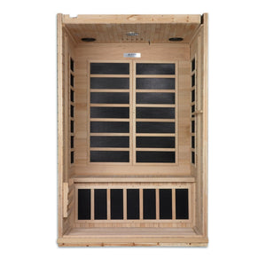 Dynamic Saunas Venice 2-Person Low EMF FAR Infrared Sauna