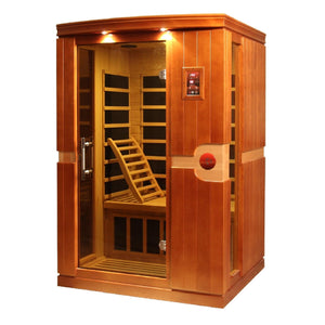 Dynamic Saunas Venice 2-Person Low EMF FAR Infrared Sauna