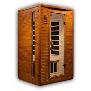 Dynamic Saunas Versailles 2-Person Low EMF FAR Infrared Sauna