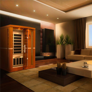 Dynamic Saunas Vittoria 2-Person Low EMF FAR Infrared Sauna